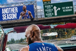 加盟76人前访谈！詹姆斯：我会打24季、25季还是26季 谁知道呢？